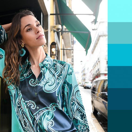 Blauw combineren - zo gat het