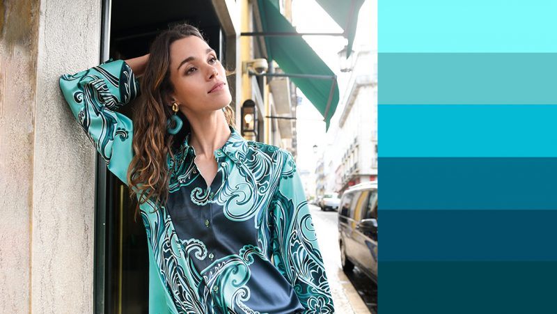 Blauw combineren - zo gat het