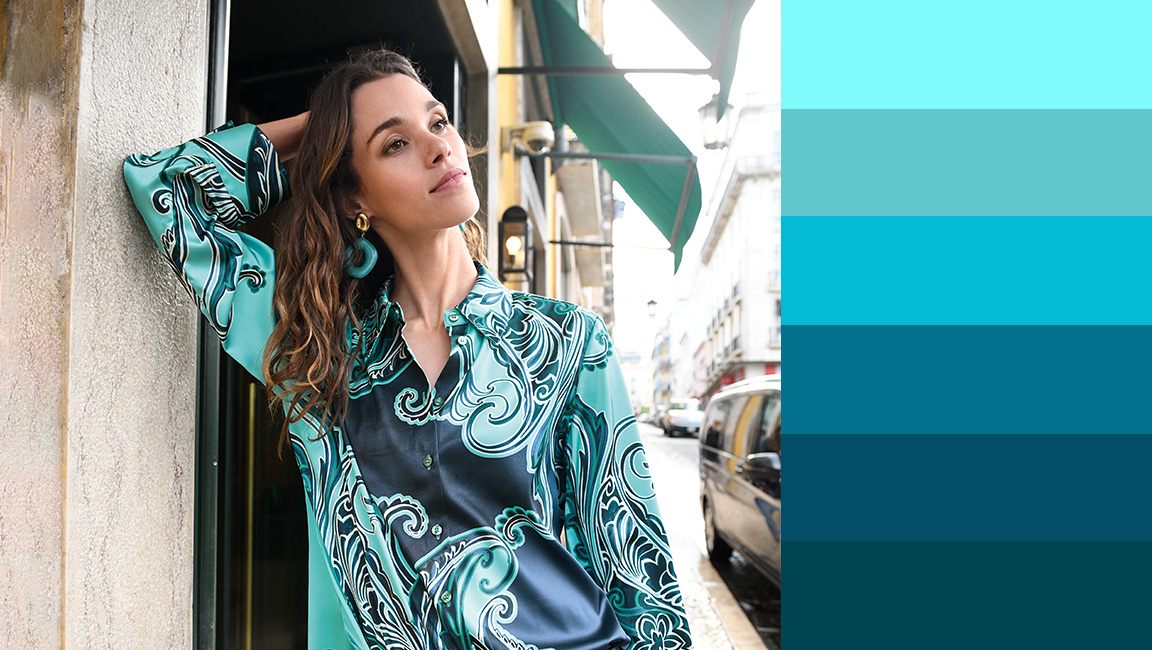 Blauw combineren - zo gat het