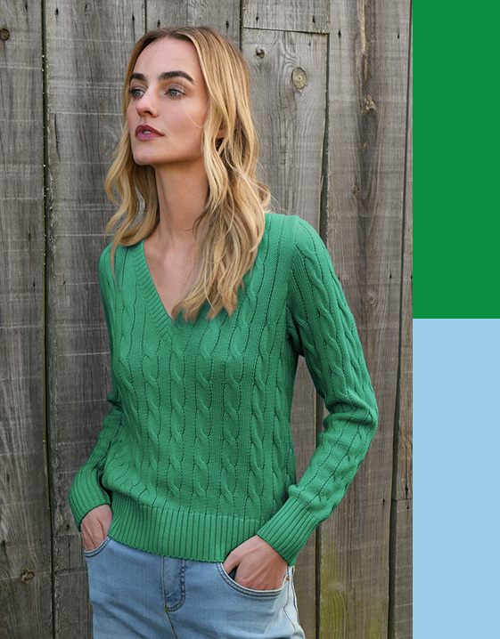 Groen combineren: Look met Maigroen