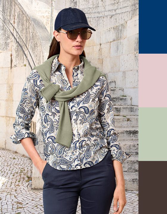 Groen combineren: Look met Mint