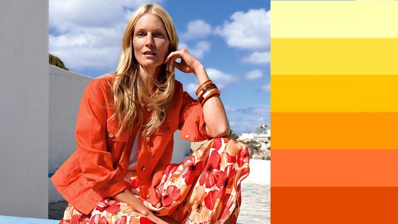 Oranje en geel combineren - zo gat het