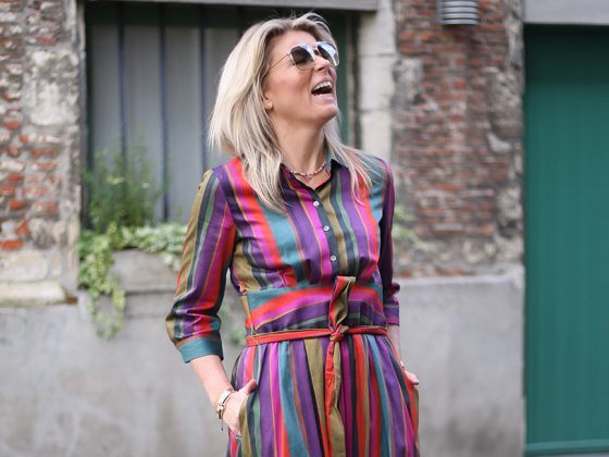 Lonneke: Hallo trend! Hallo sunset-colors jurk!