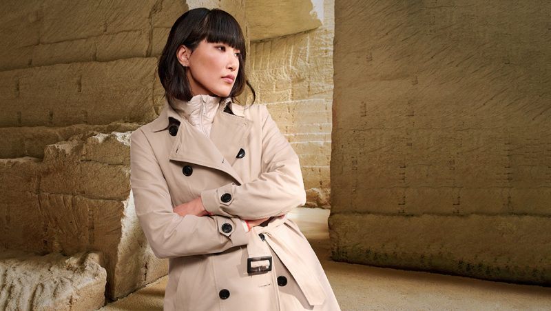 Trend-Piece Trenchcoat