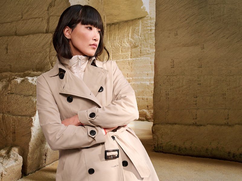 Trend-Piece Trenchcoat