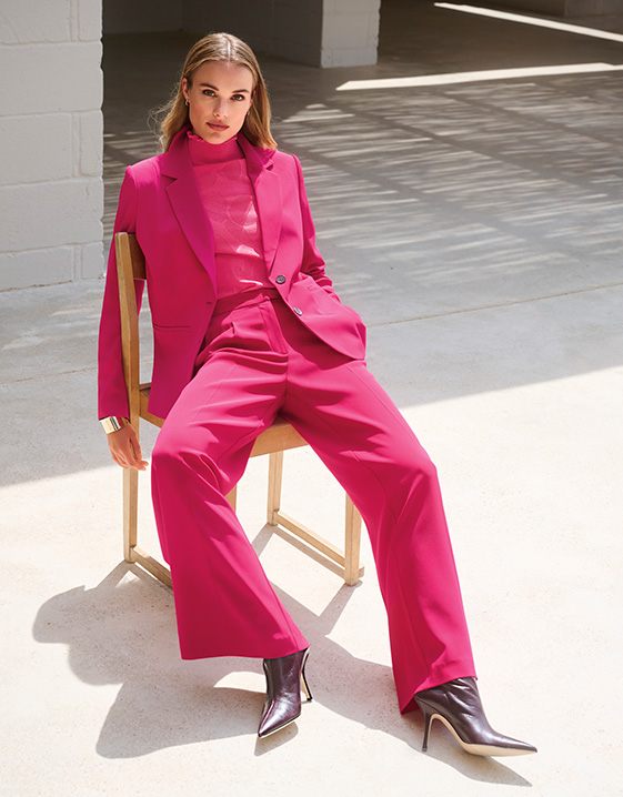 Trend Red - Look in Frambozenrood