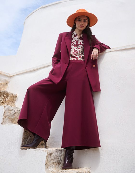 Trend Red - Look in Perzikrood