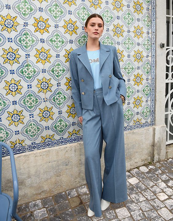 Trend Pastels: Look in hemelsblauw
